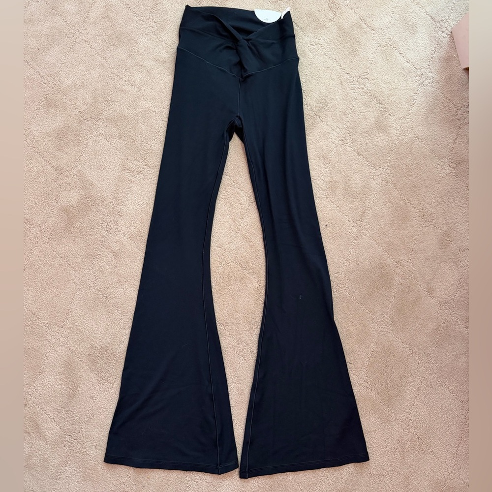 Offline by Aerie Black Xtra Flare Leggings